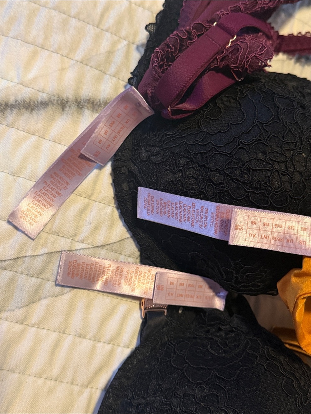 Savage X Fenty 38 B Bras Romantic Corded Front Closure - Picture 2 of 5
